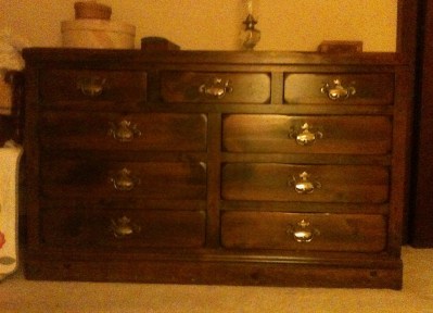 Michael's childhood dresser