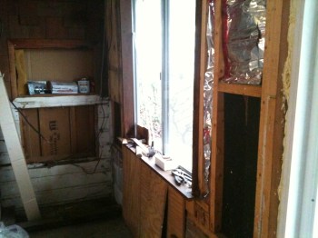 demolition in progress