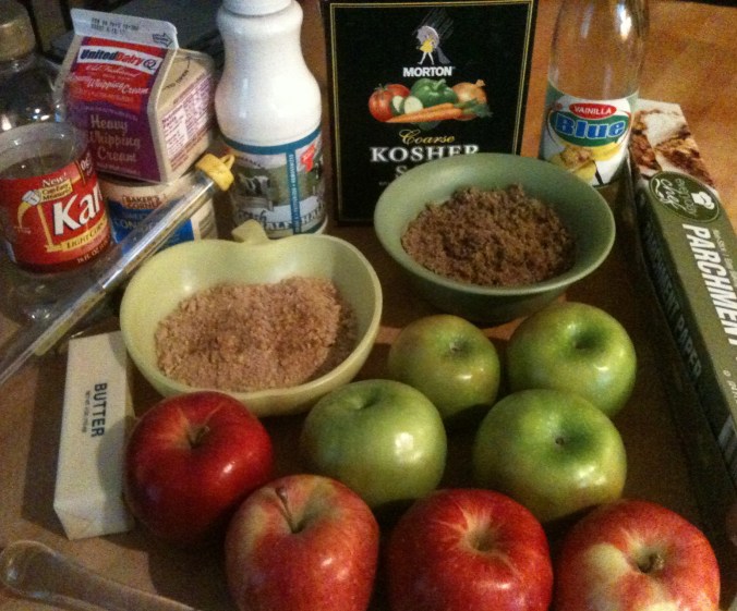 Everything is pictured here except the heavy pot – I used my 5 qt. cast iron casserole pot – and the skewers. You'll see them later.