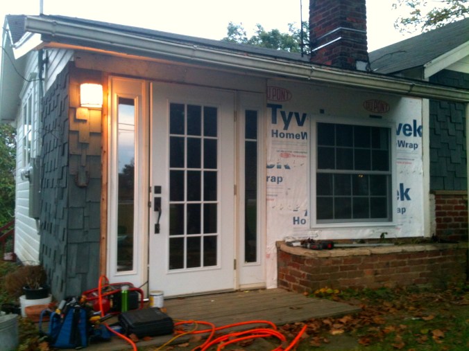 At the end of the day, the window is in...