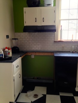 Where the stove is going